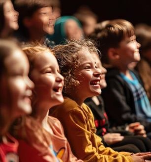 enfants dans salle concert